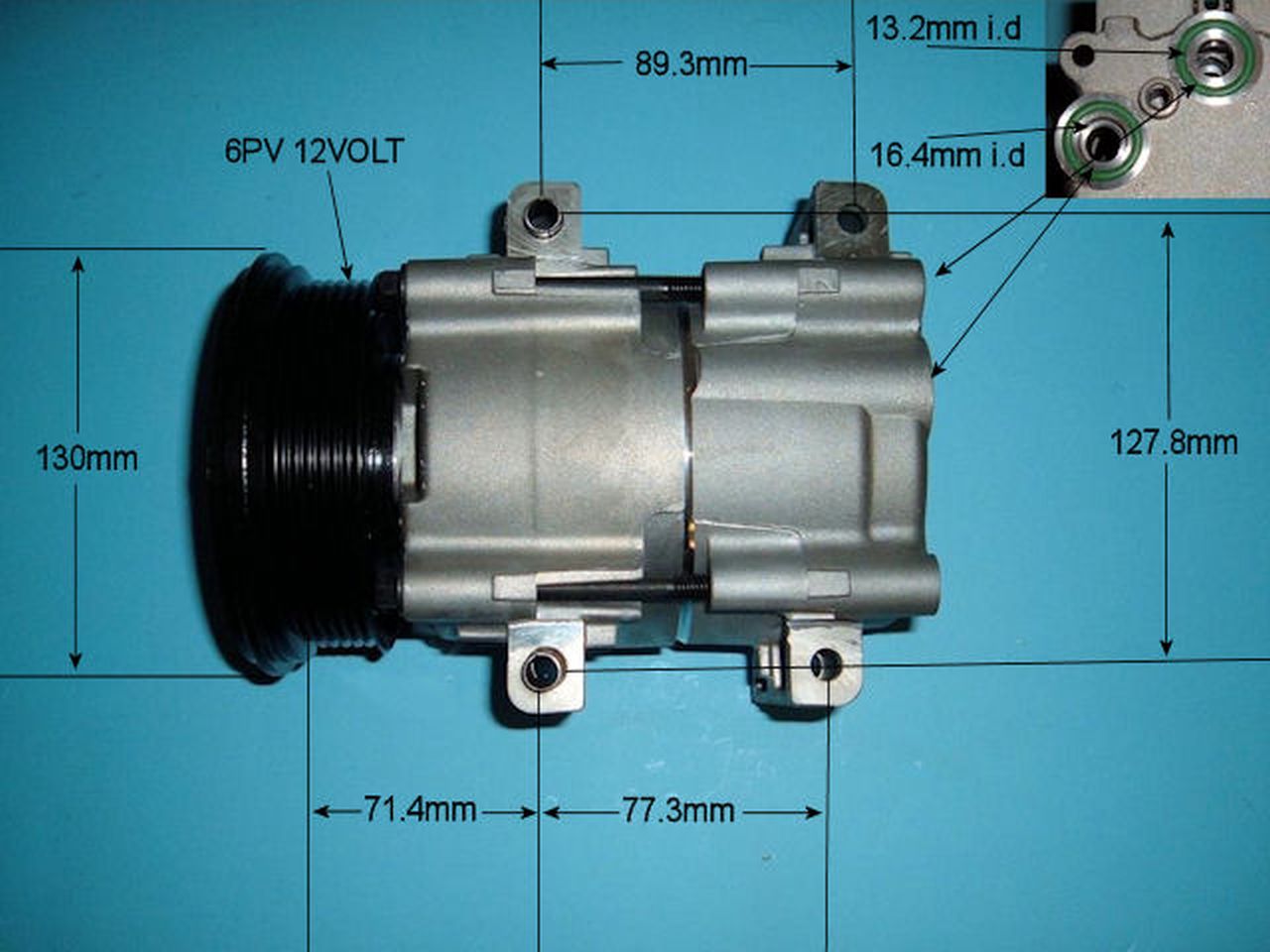 Aircon Compressor Genuine OE VISTEON – AutoAir 14-4439