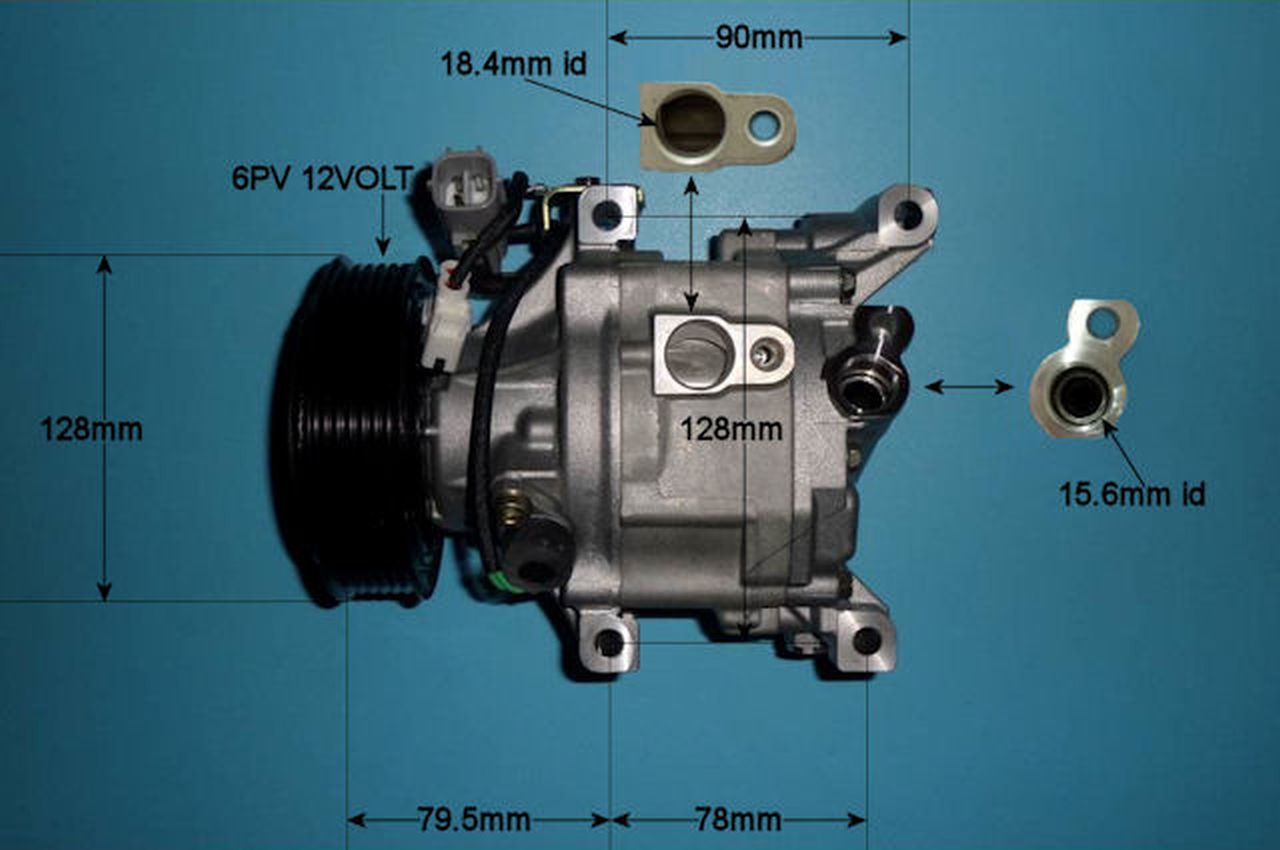 Aircon Compressor Genuine OE DENSO – AutoAir 14-4803