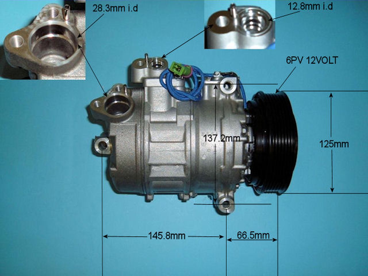Aircon Compressor Genuine OE DENSO – AutoAir 14-4806
