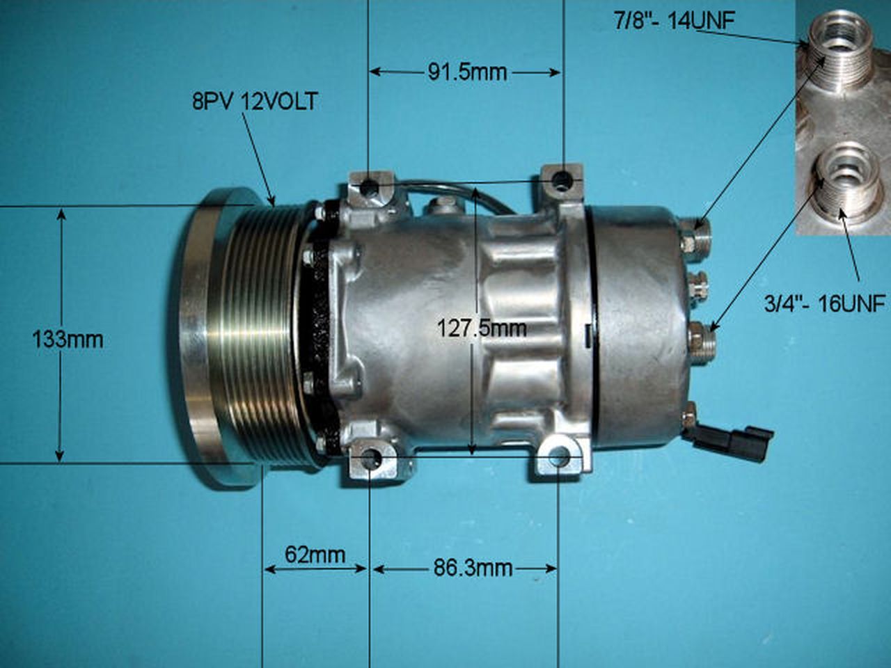 Aircon Compressor Genuine OE – AutoAir 14-4813