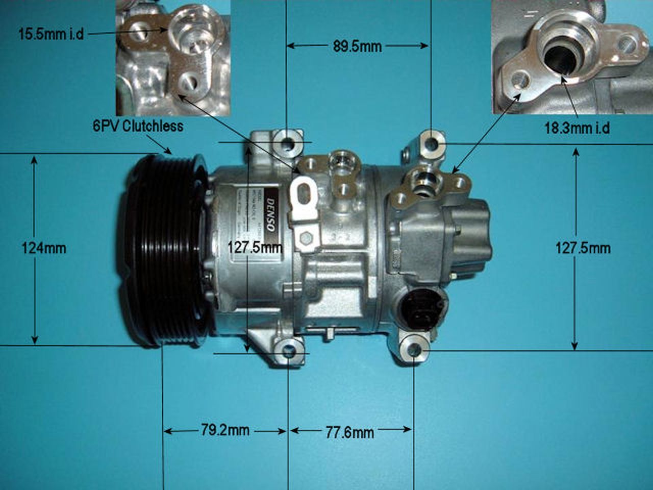 Aircon Compressor Genuine OE – AutoAir 14-5343