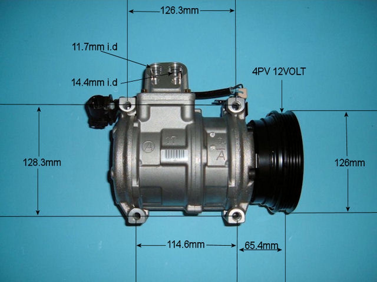 Aircon Compressor Genuine OE DENSO – AutoAir 14-5663