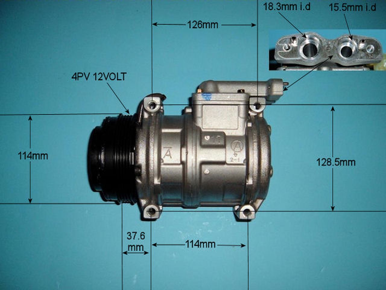 Aircon Compressor Genuine OE DENSO – AutoAir 14-5701
