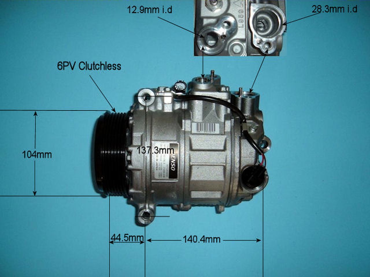 Aircon Compressor Genuine OE DENSO – AutoAir 14-6201