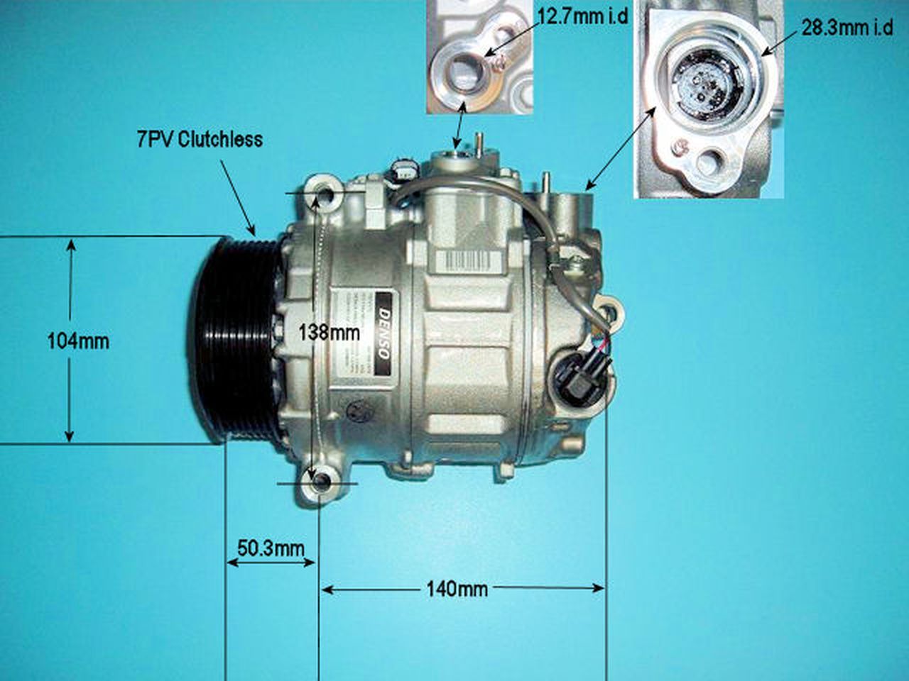 Aircon Compressor Genuine OE DENSO – AutoAir 14-6205