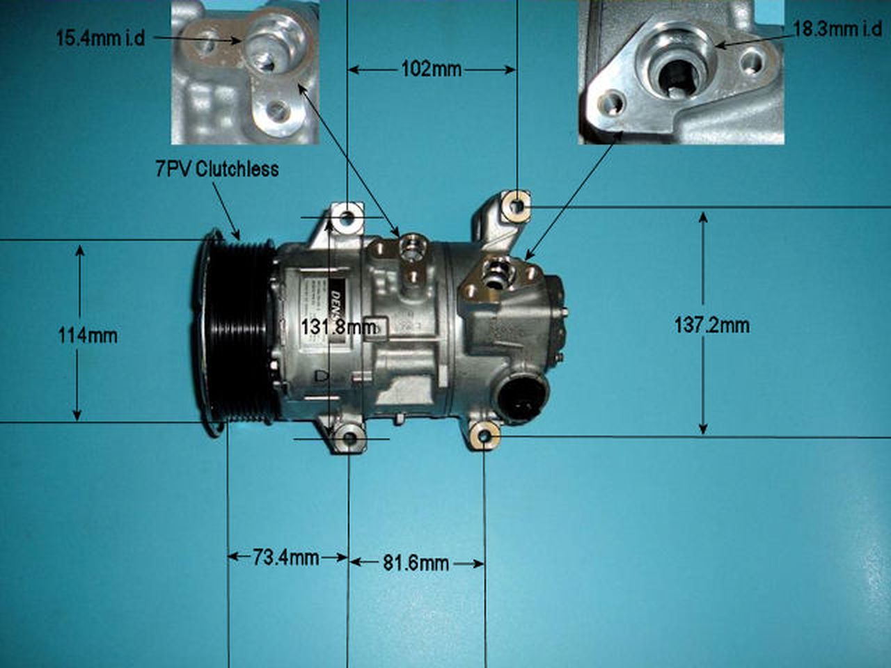 Aircon Compressor Genuine OE DENSO – AutoAir 14-6208
