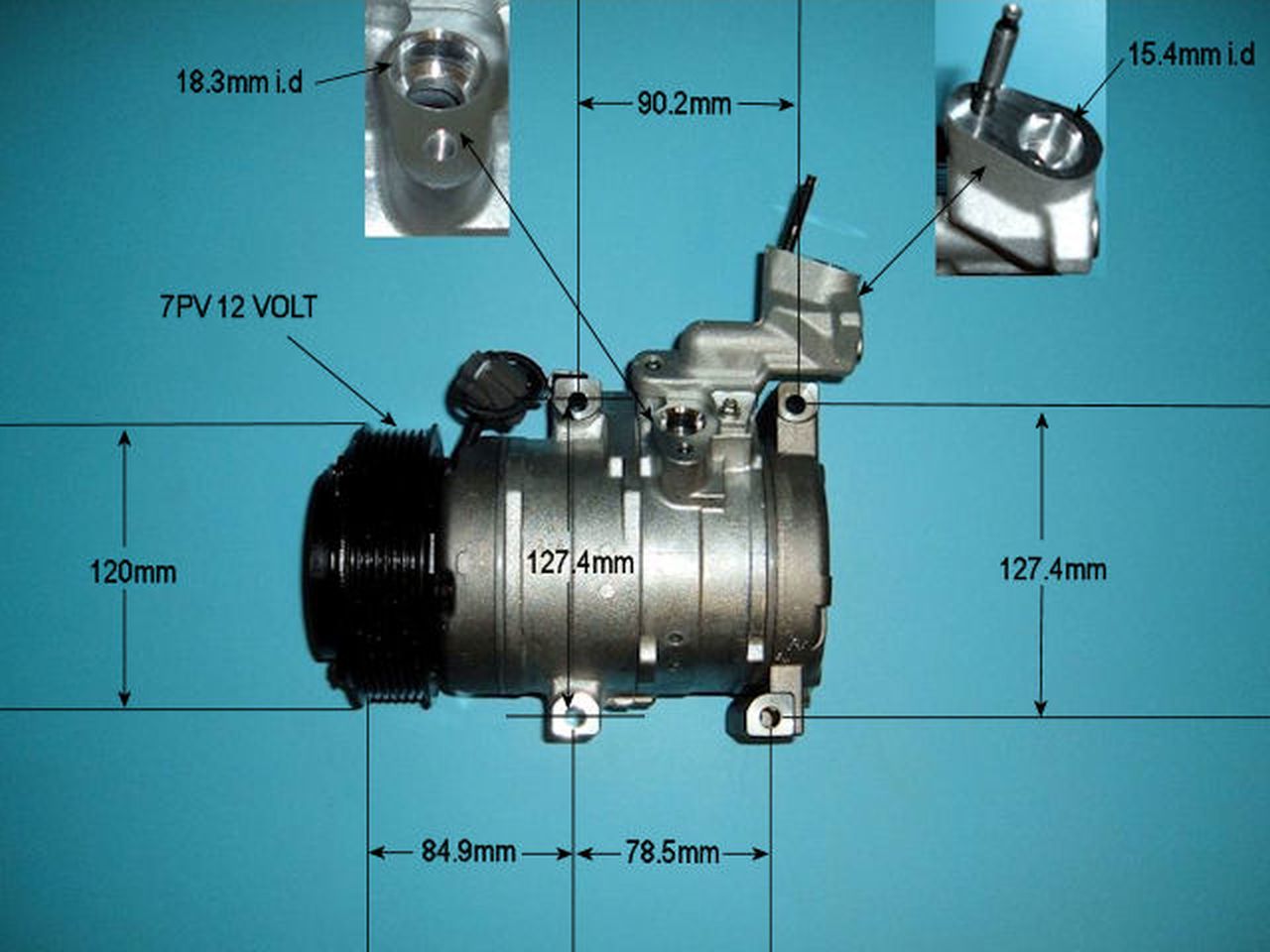 Aircon Compressor Genuine OE DENSO – AutoAir 14-6210