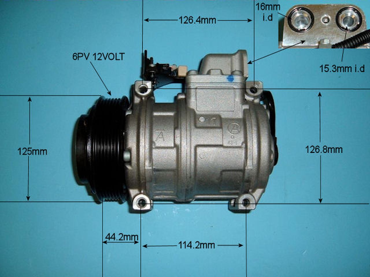 Aircon Compressor Genuine OE DENSO – AutoAir 14-6254