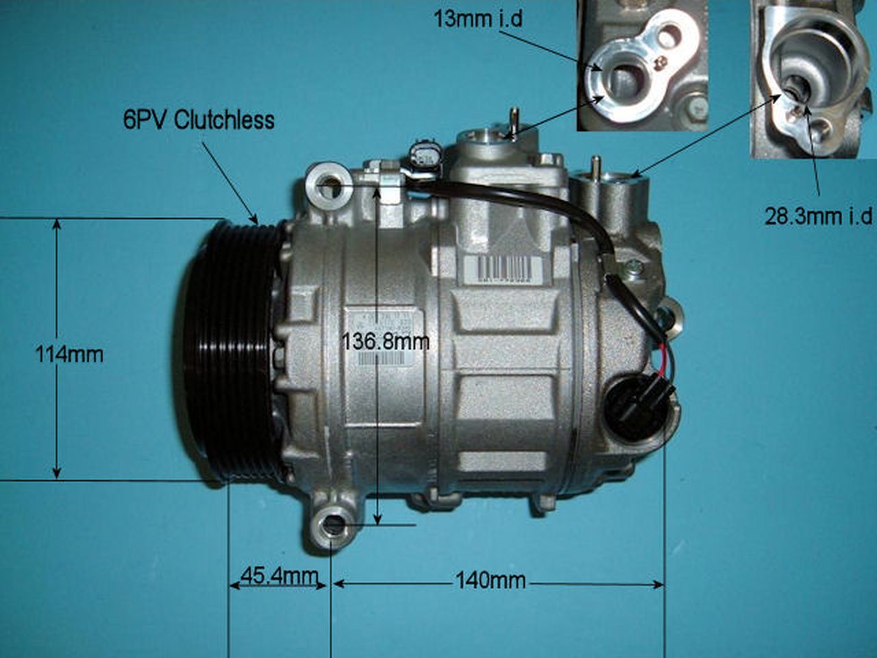 Aircon Compressor Genuine OE DENSO – AutoAir 14-6256