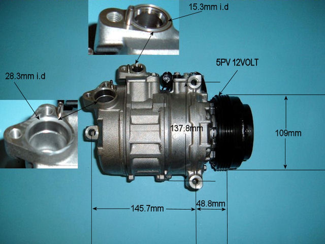 Aircon Compressor Genuine OE DENSO – AutoAir 14-6464