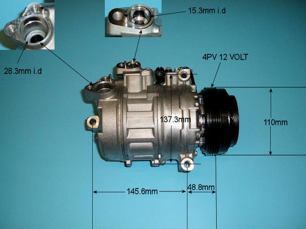 Aircon Compressor Genuine OE DENSO – AutoAir 14-6466