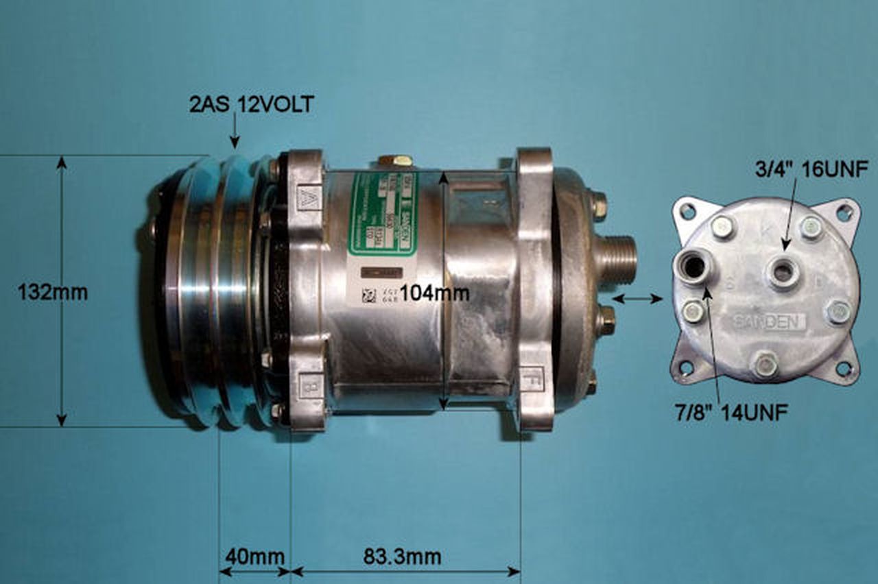Aircon Compressor Genuine OE – AutoAir 14-6630