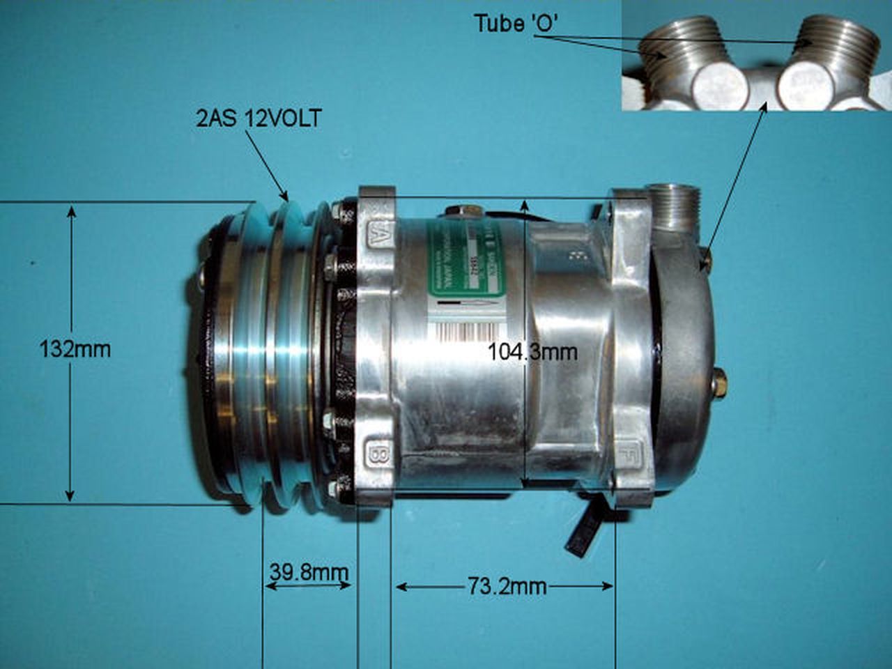 Aircon Compressor Genuine OE – AutoAir 14-6642