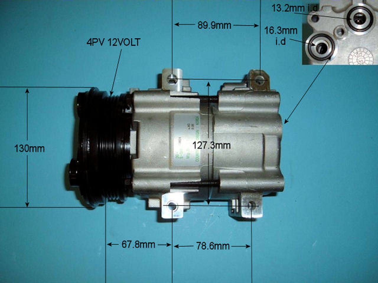 Aircon Compressor Genuine OE VISTEON – AutoAir 14-7136
