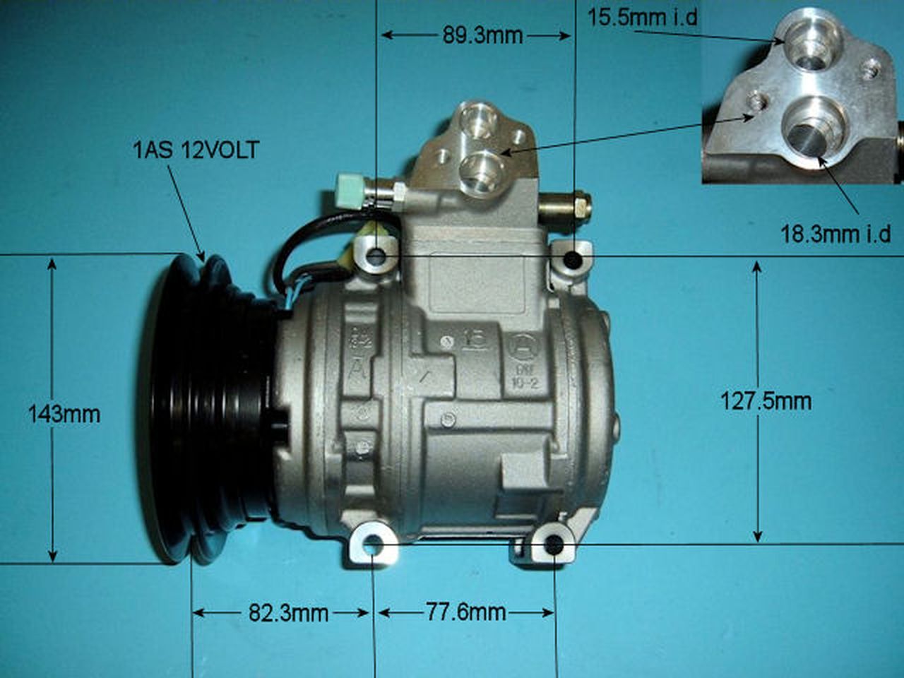 Aircon Compressor Genuine OE DENSO – AutoAir 14-7422