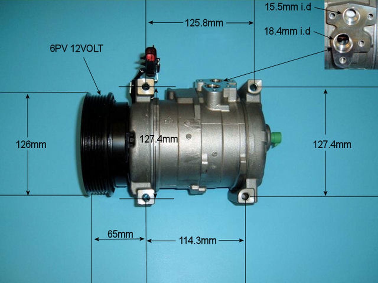 Aircon Compressor Genuine OE – AutoAir 14-7498