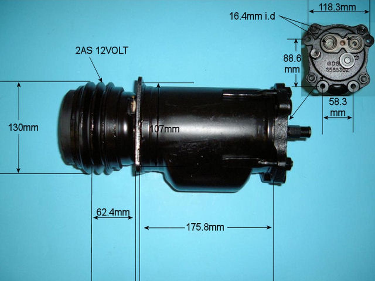 Aircon Compressor Genuine OE – AutoAir 14-7641