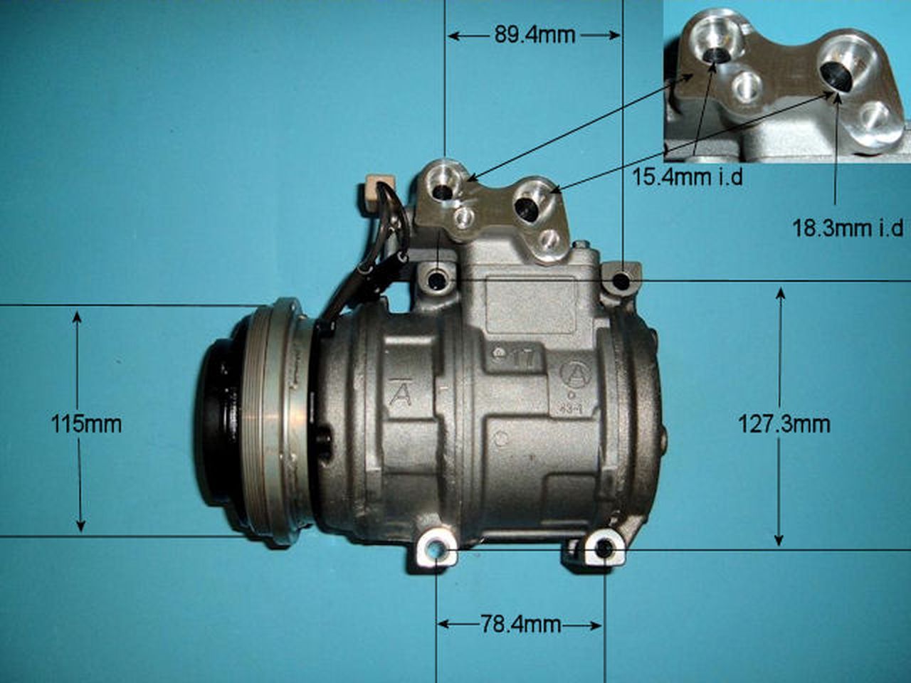 Aircon Compressor Genuine OE DENSO – AutoAir 14-7704