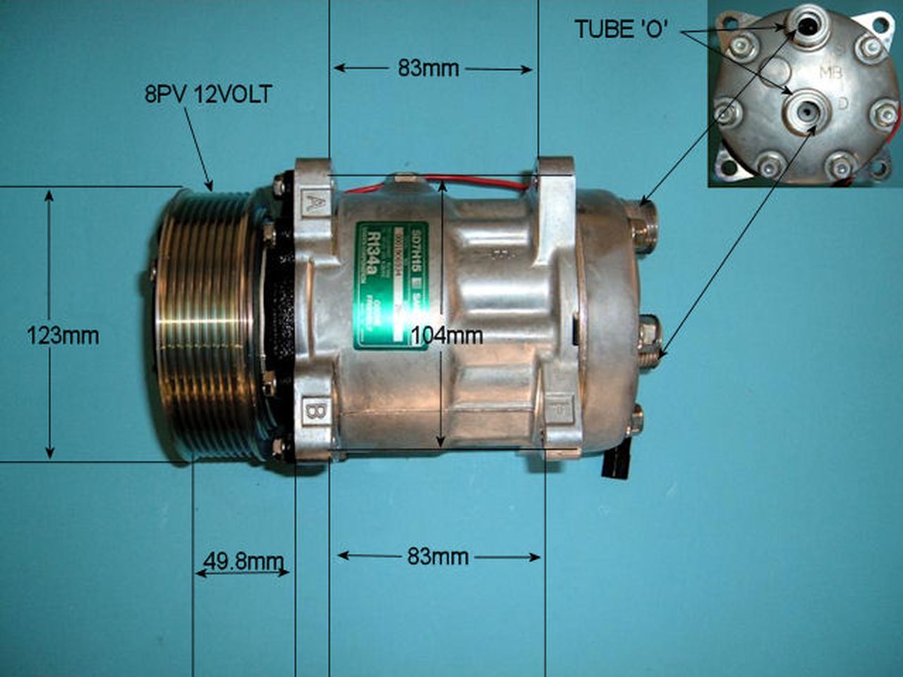 Aircon Compressor Genuine OE – AutoAir 14-7830
