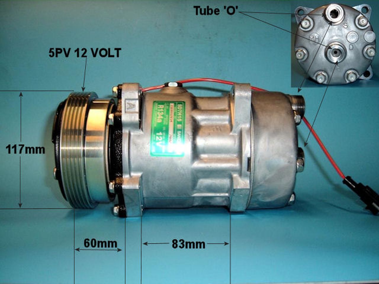 Aircon Compressor Genuine OE SANDEN – AutoAir 14-7882