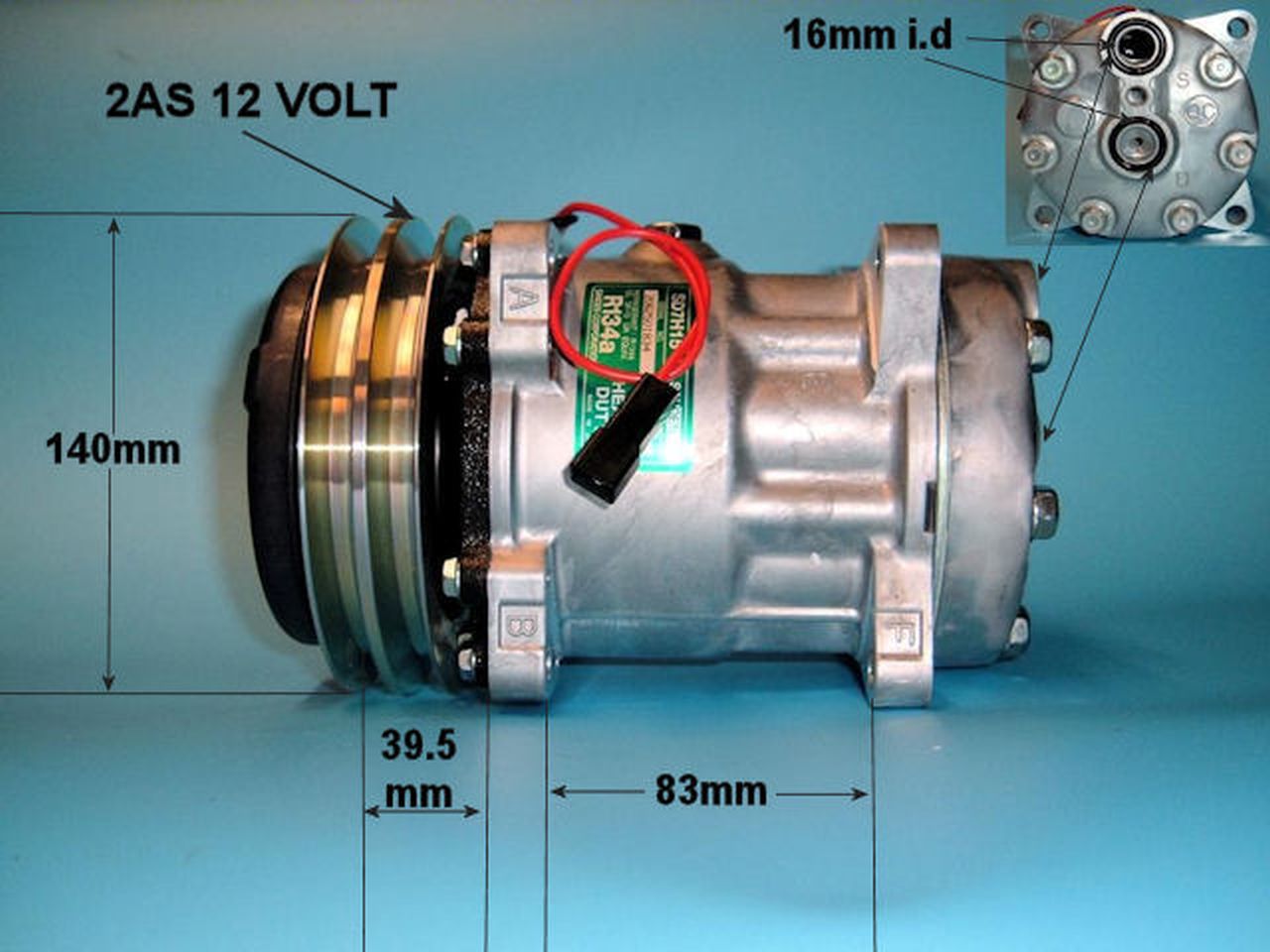 Aircon Compressor Genuine OE – AutoAir 14-7952