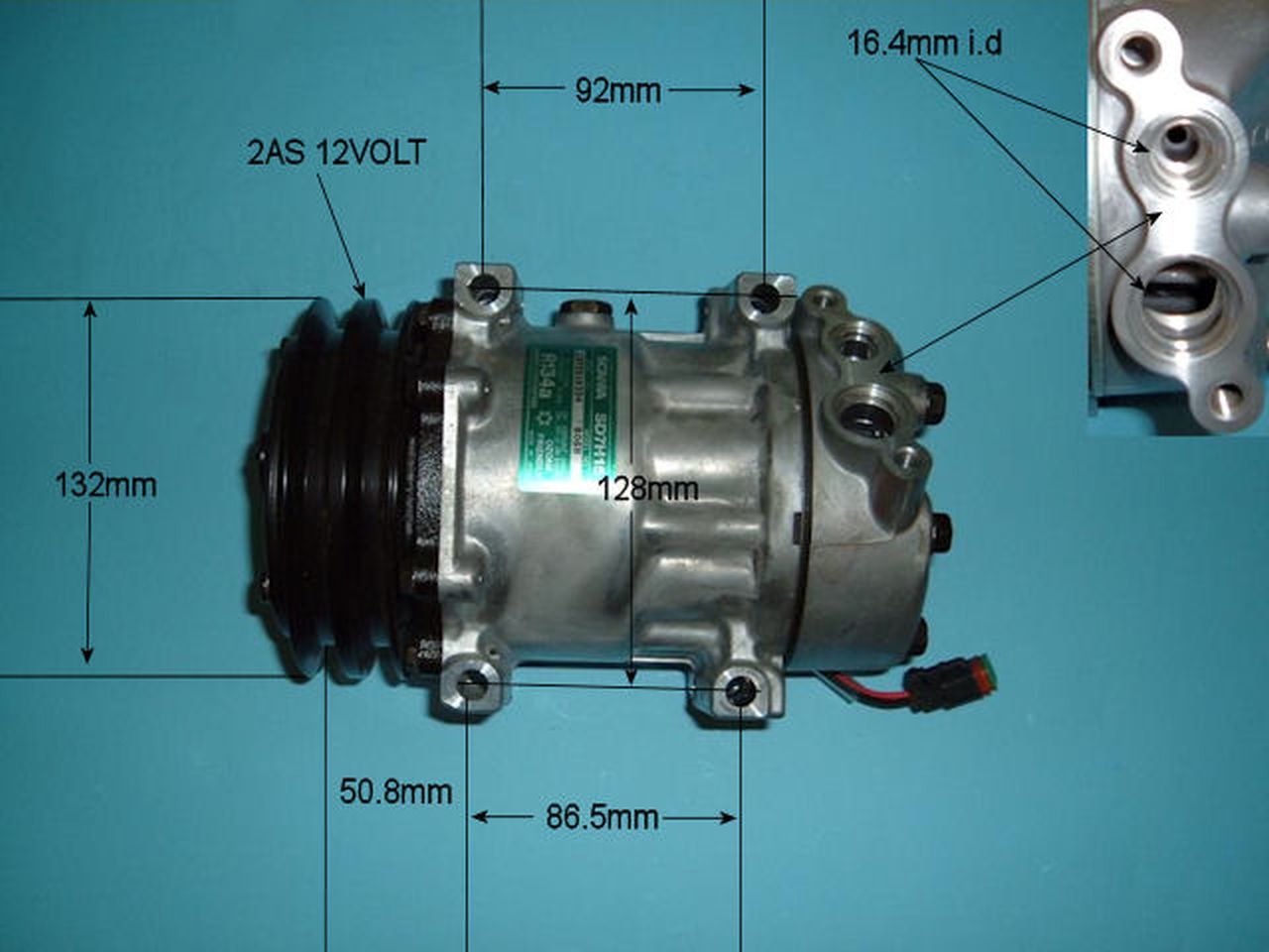 Aircon Compressor Genuine OE SANDEN – AutoAir 14-7981