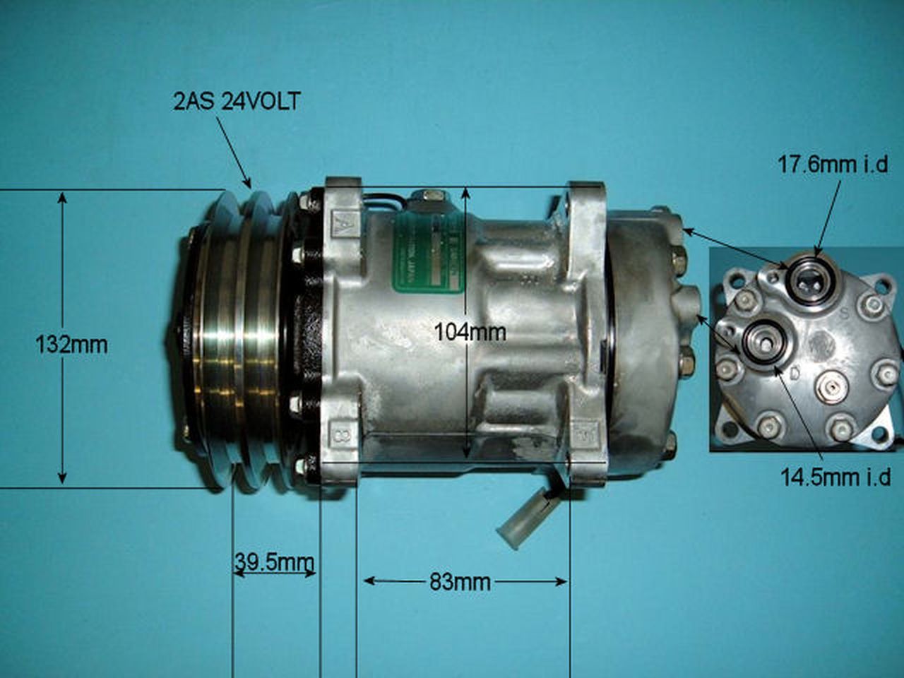 Aircon Compressor Genuine OE – AutoAir 14-8045