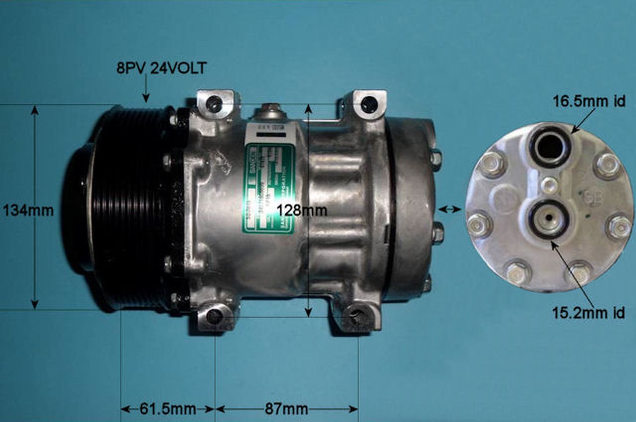Aircon Compressor Genuine OE SANDEN – AutoAir 14-8121