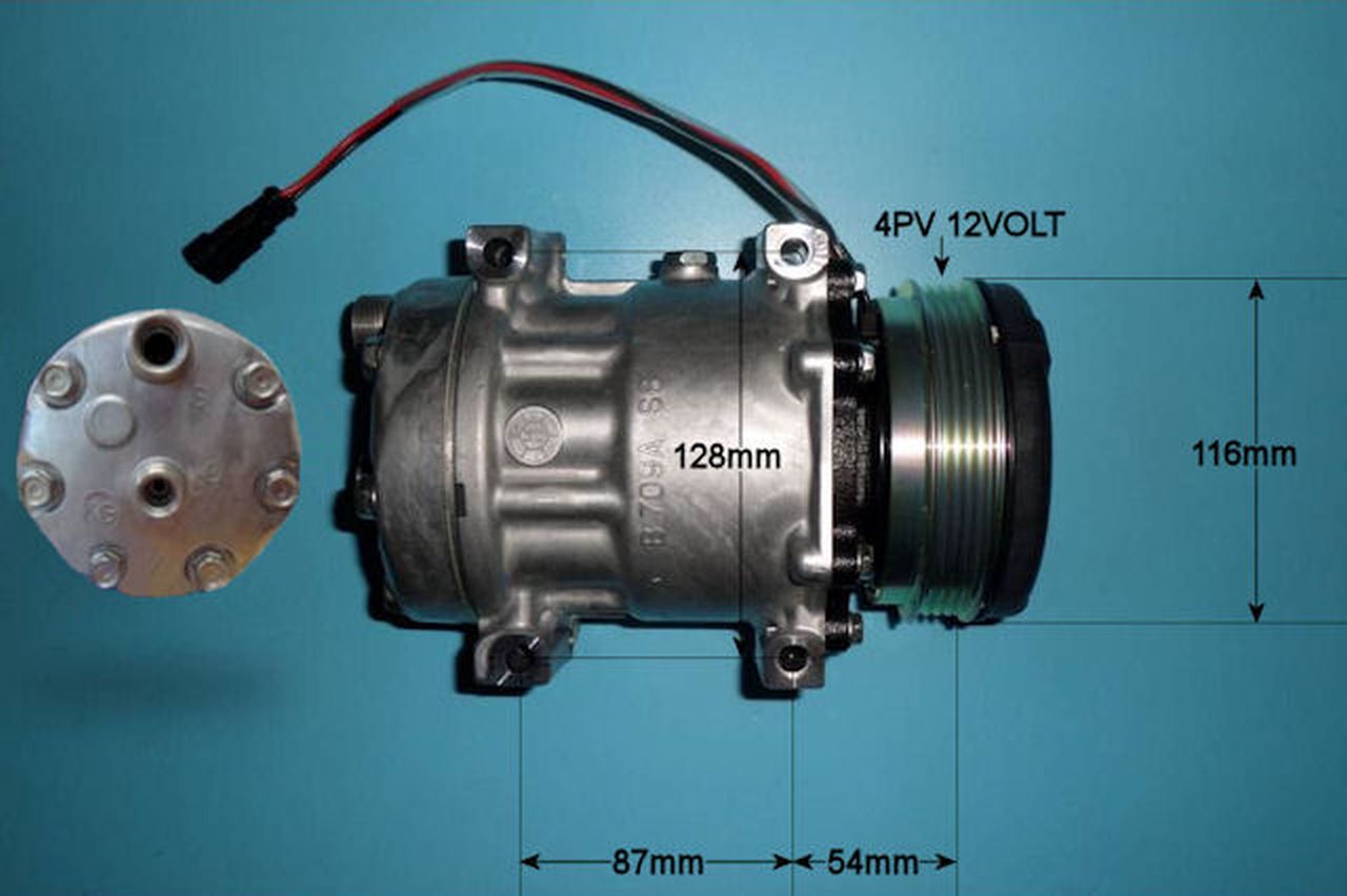 Aircon Compressor Genuine OE SANDEN – AutoAir 14-8204