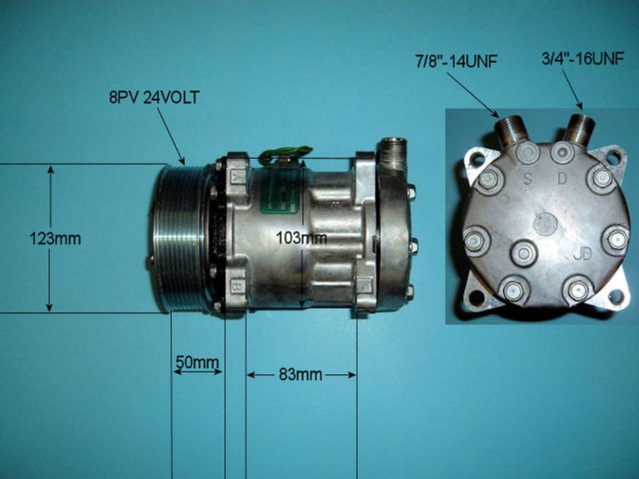 Aircon Compressor Genuine OE – AutoAir 14-8240
