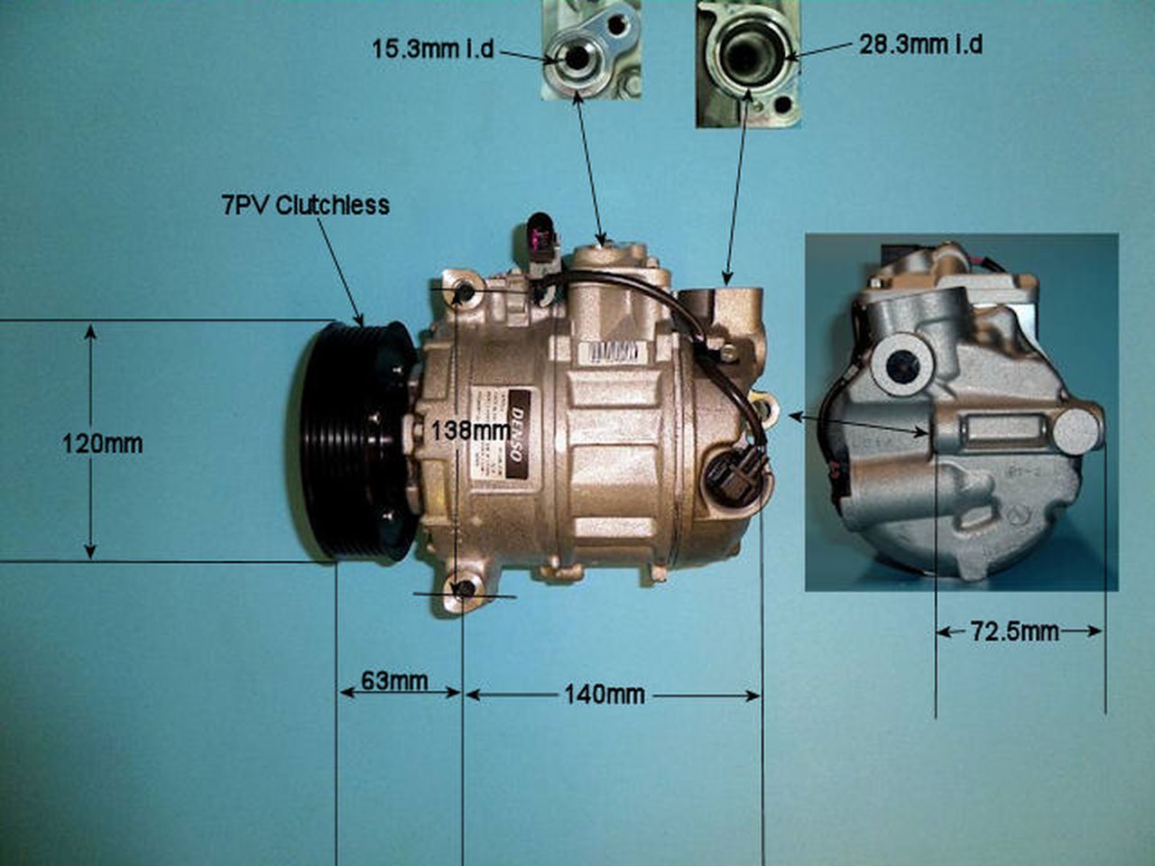 Aircon Compressor Genuine OE – AutoAir 14-9649