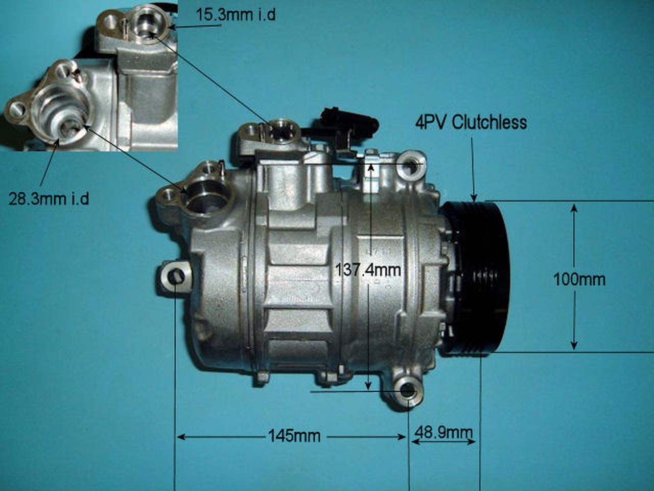 Aircon Compressor Genuine OE DENSO – AutoAir 14-9650