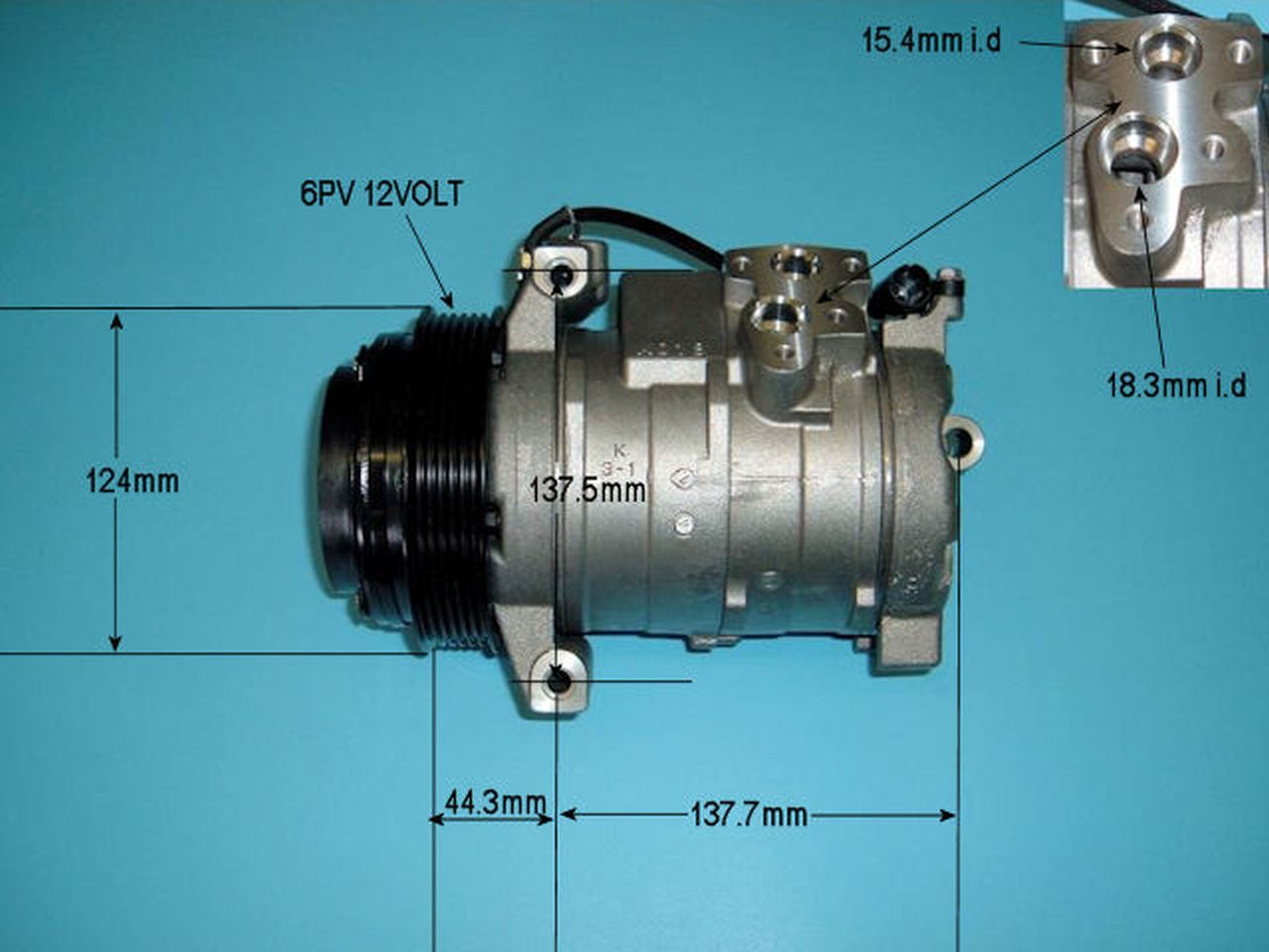 Aircon Compressor Genuine OE DENSO – AutoAir 14-9659