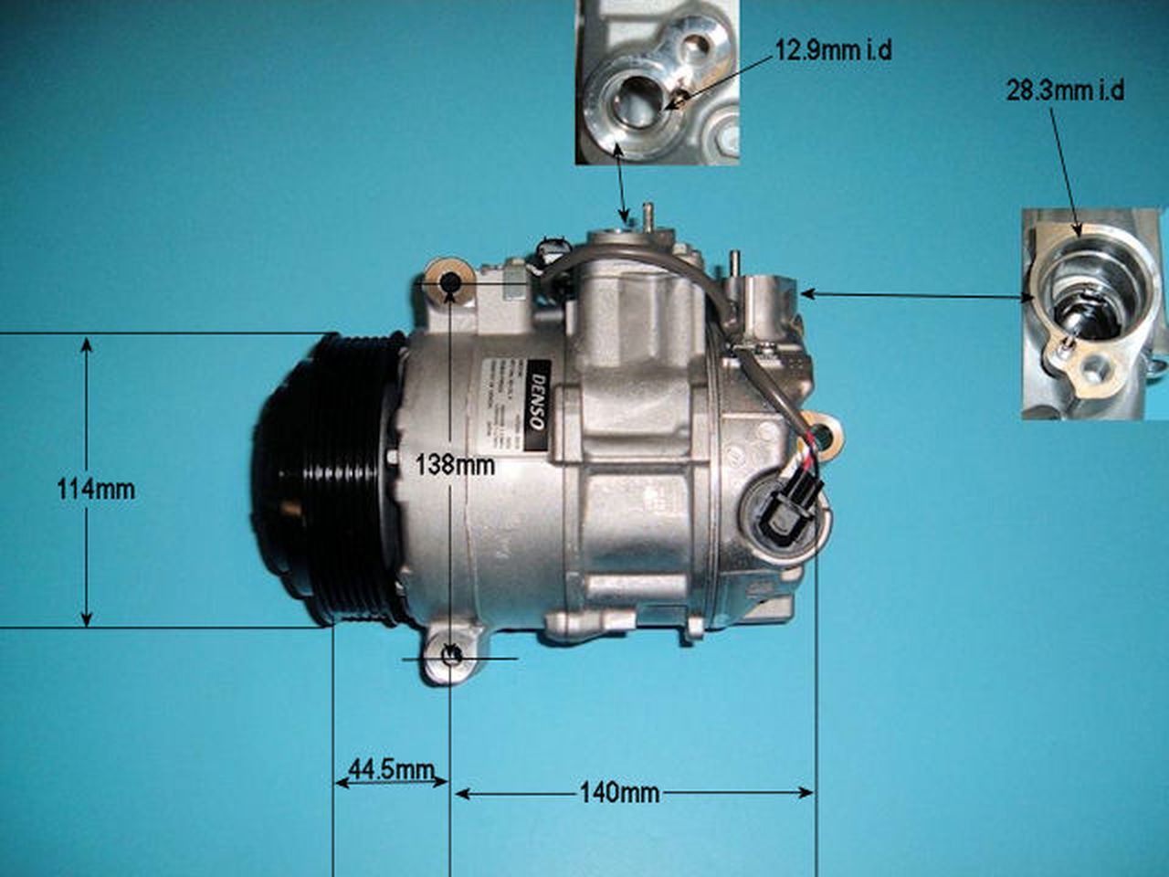 Aircon Compressor Genuine OE DENSO – AutoAir 14-9660