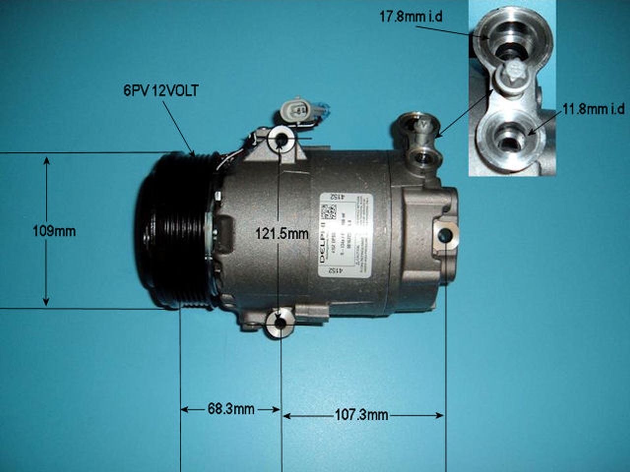 Aircon Compressor Genuine OE – AutoAir 14-9664