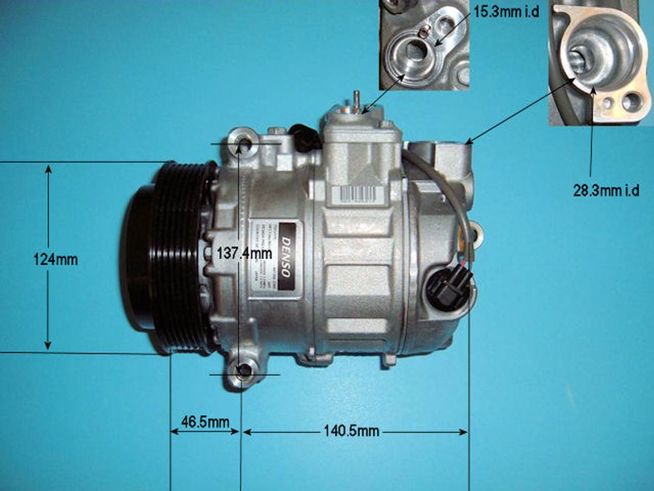 Aircon Compressor Genuine OE DENSO – AutoAir 14-9665