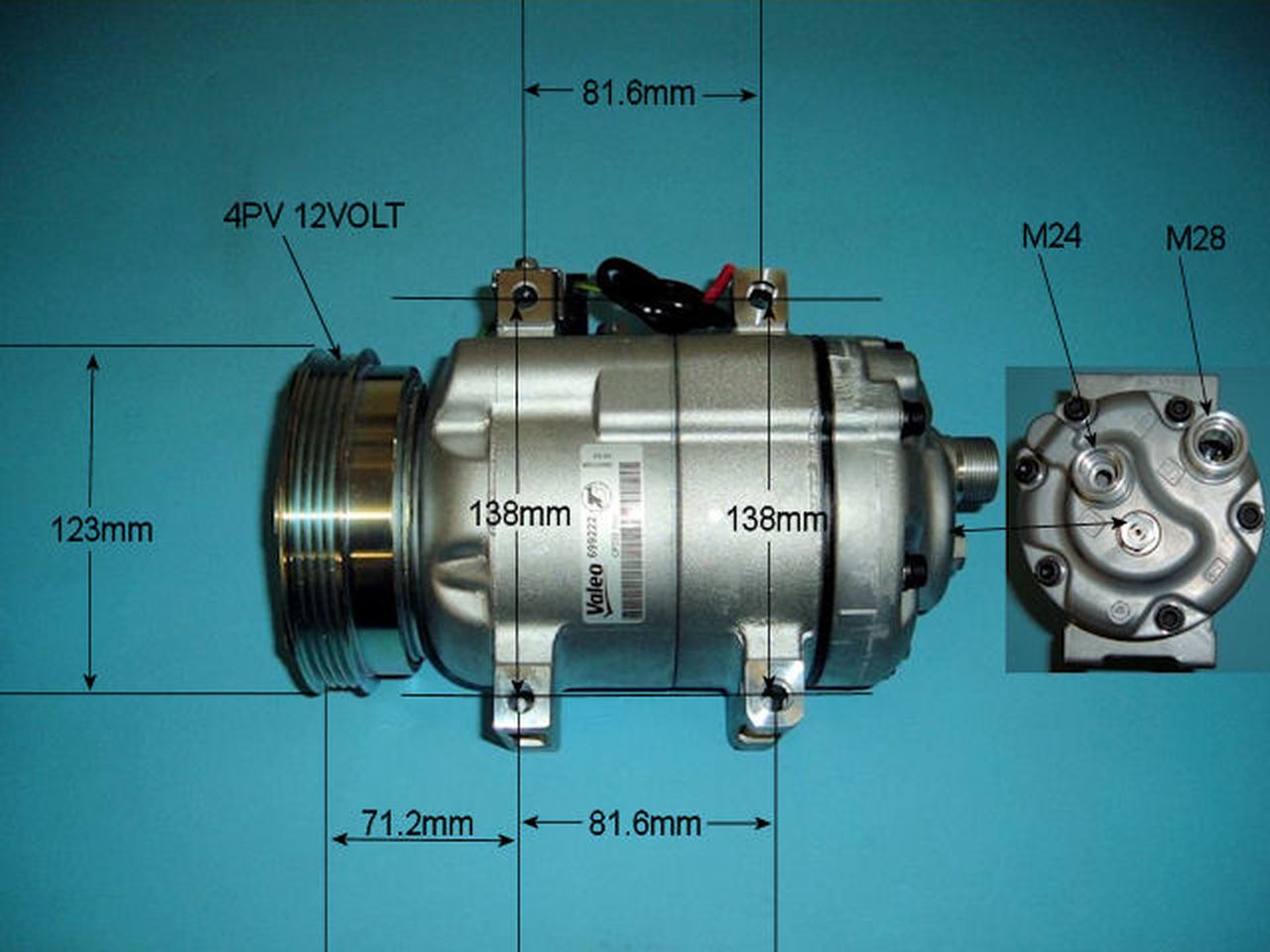 Aircon Compressor Genuine OE ZEXEL – AutoAir 14-9688