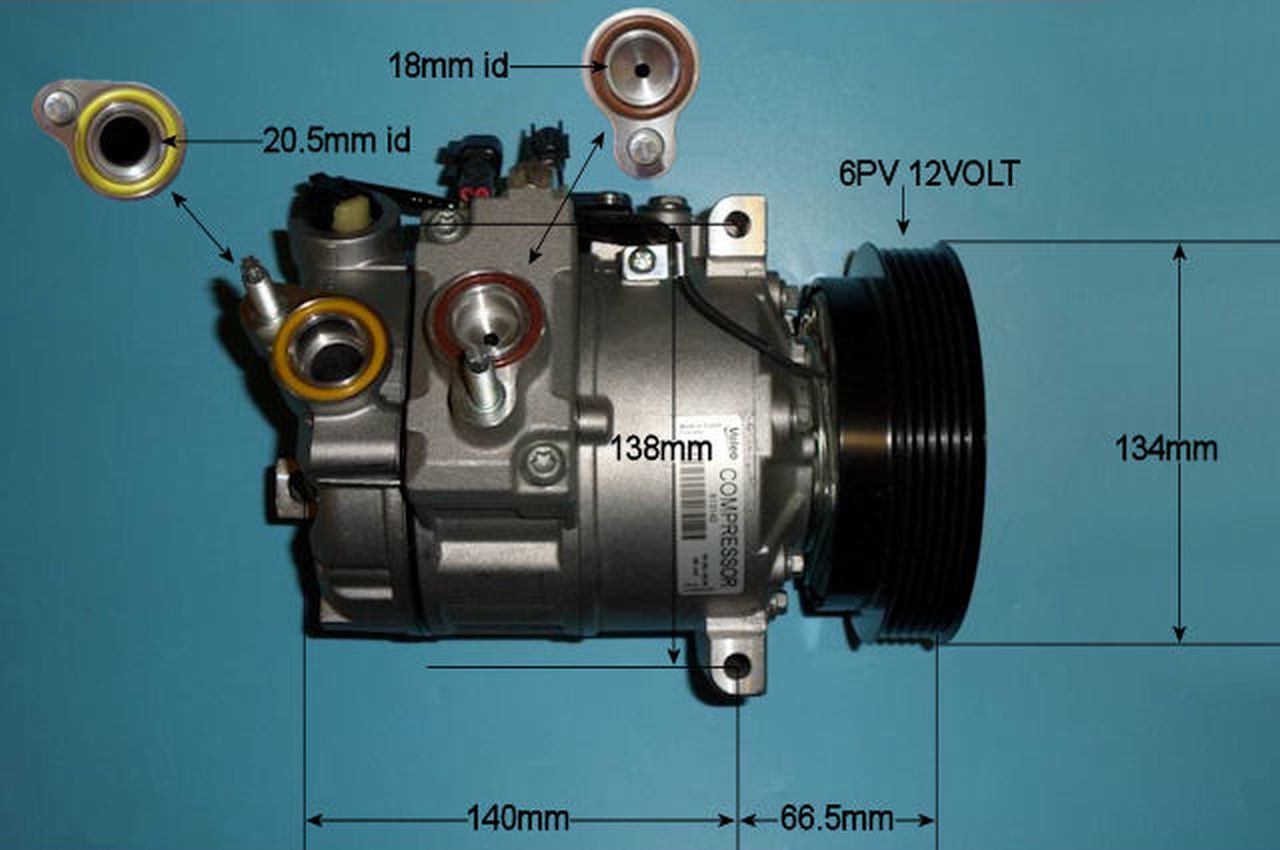 Aircon Compressor Genuine OE ZEXEL – AutoAir 14-9690