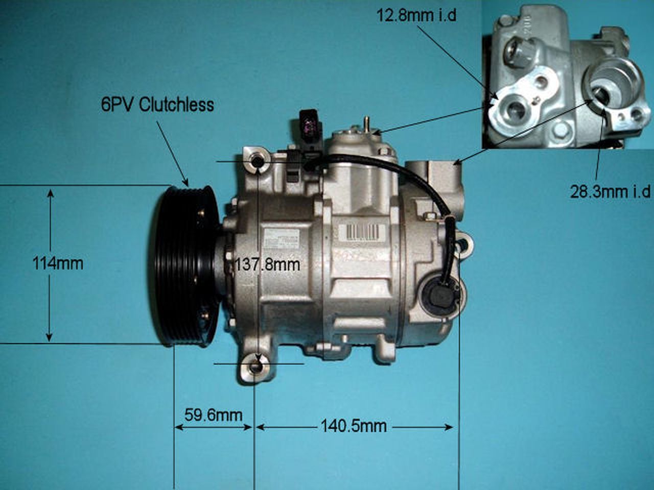 Aircon Compressor Genuine OE DENSO – AutoAir 14-9691
