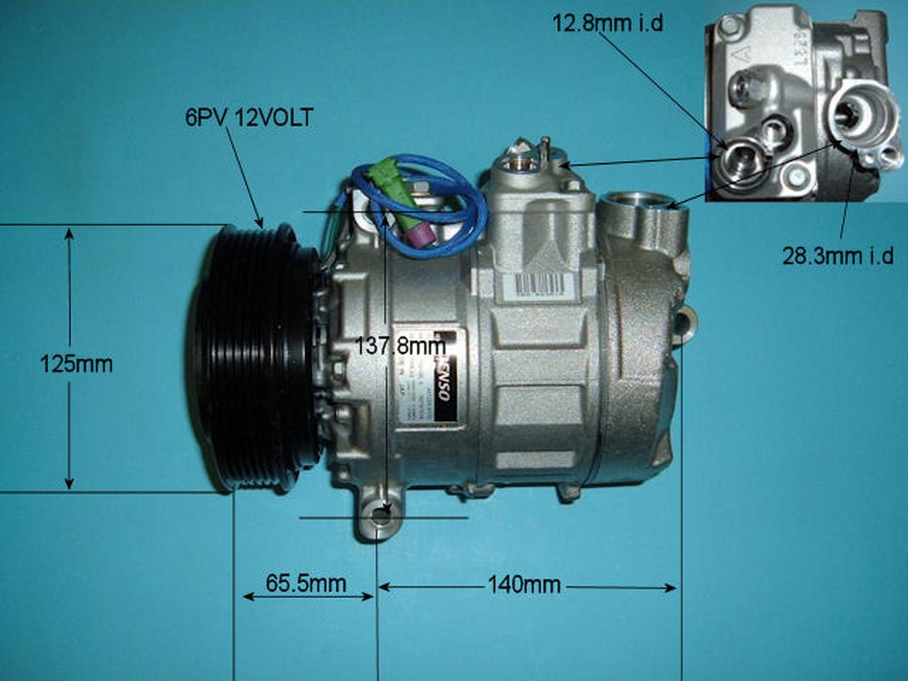 Aircon Compressor Genuine OE DENSO – AutoAir 14-9692
