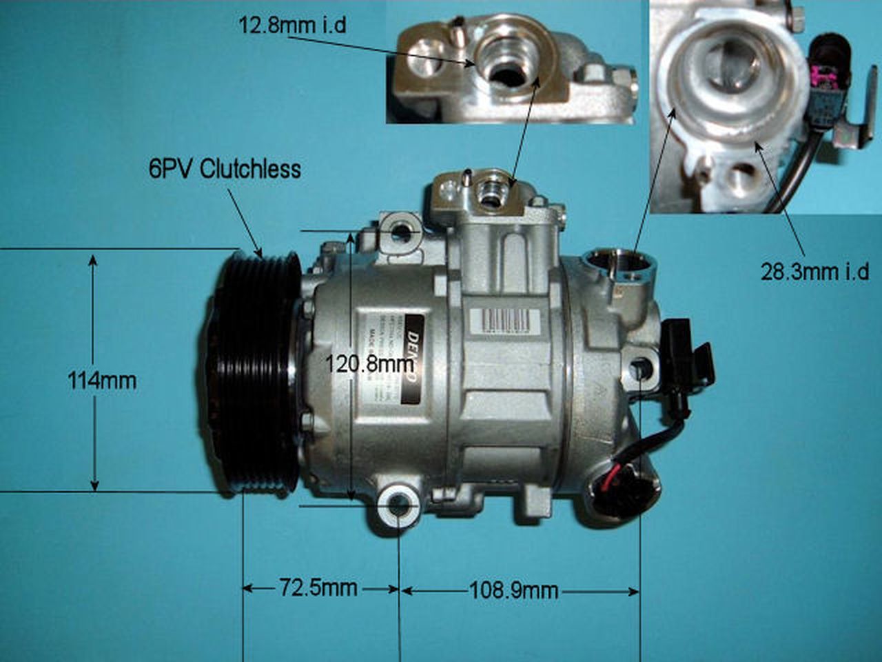 Aircon Compressor Genuine OE DENSO – AutoAir 14-9718