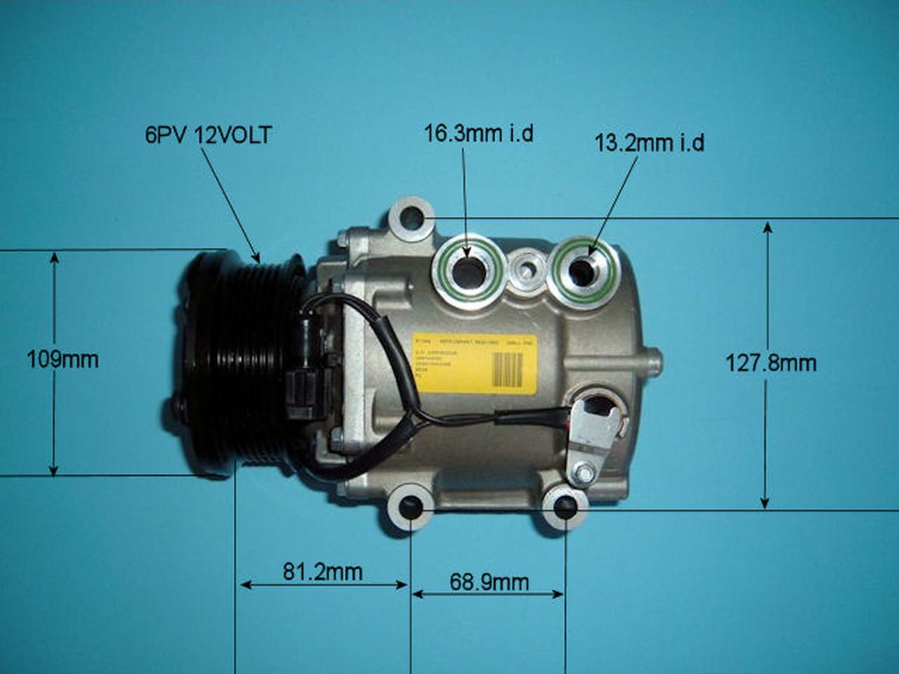 Aircon Compressor Genuine OE VISTEON – AutoAir 14-9719