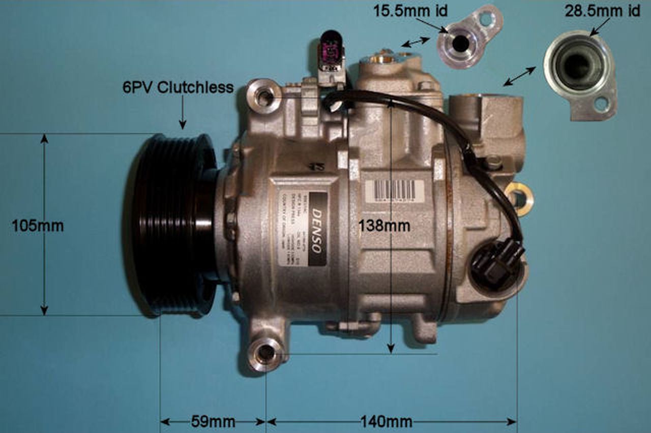 Aircon Compressor Genuine OE DENSO – AutoAir 14-9721