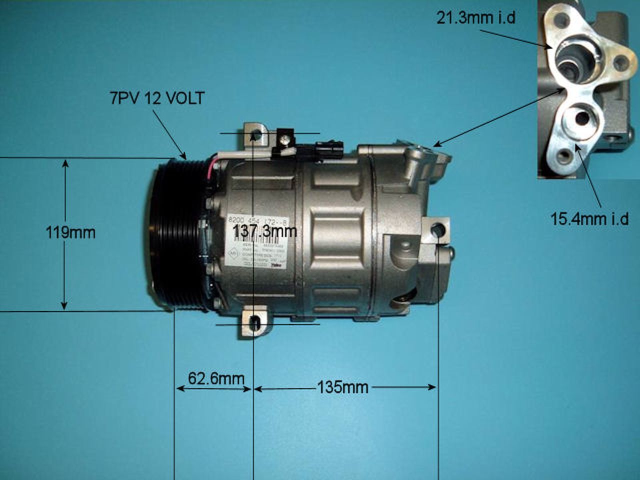 Aircon Compressor Genuine OE ZEXEL – AutoAir 14-9731