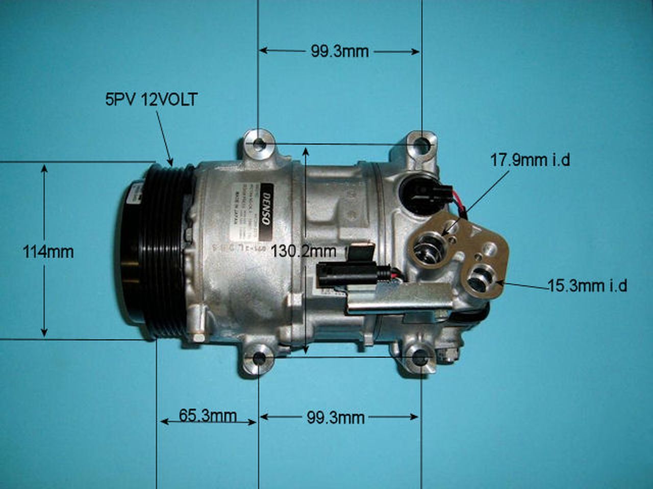 Aircon Compressor Genuine OE DENSO – AutoAir 14-9739