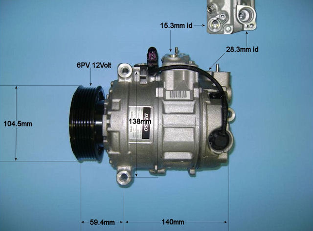 Aircon Compressor Genuine OE DENSO – AutoAir 14-9741