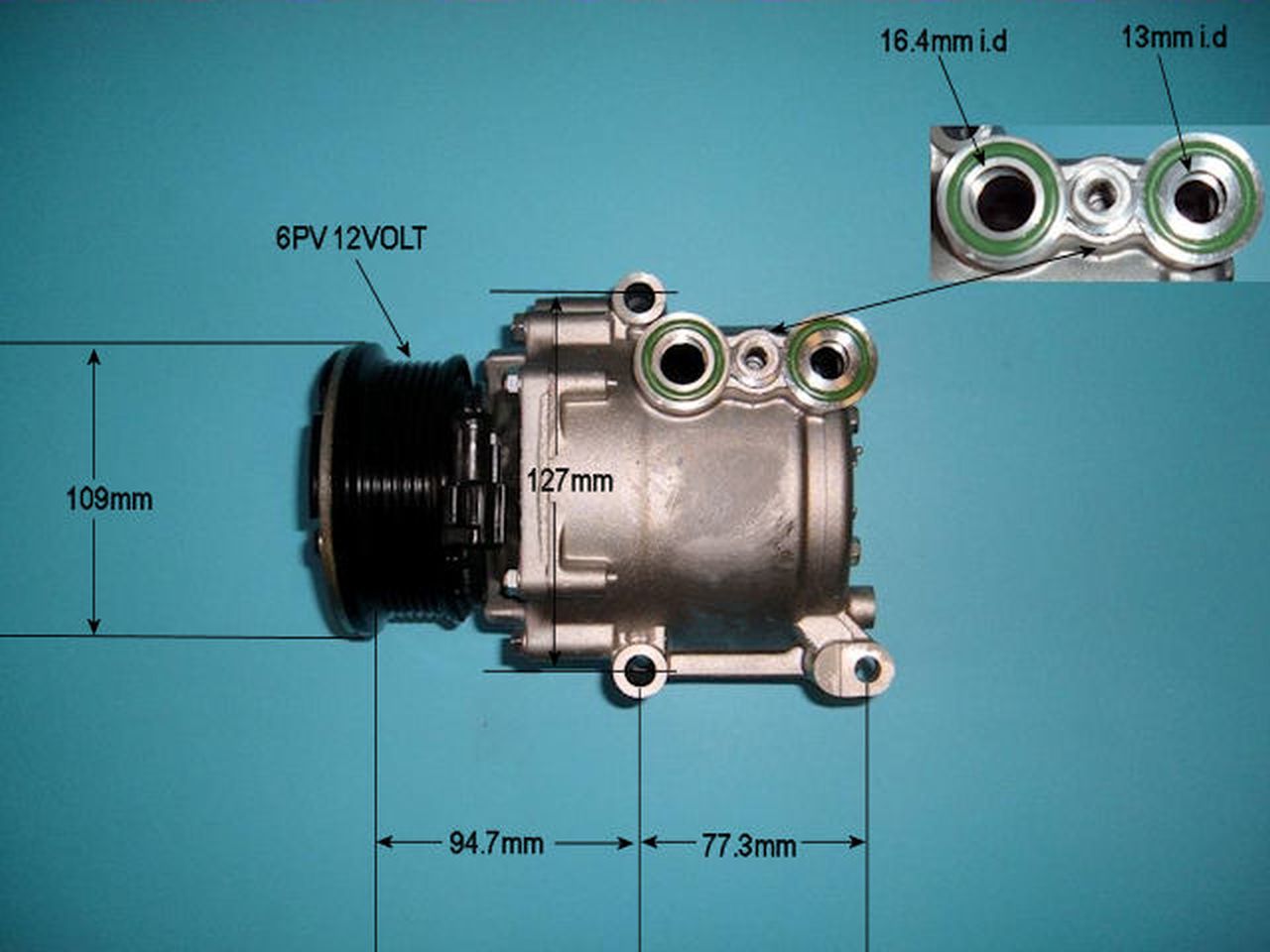 Aircon Compressor Genuine OE VISTEON – AutoAir 14-9759