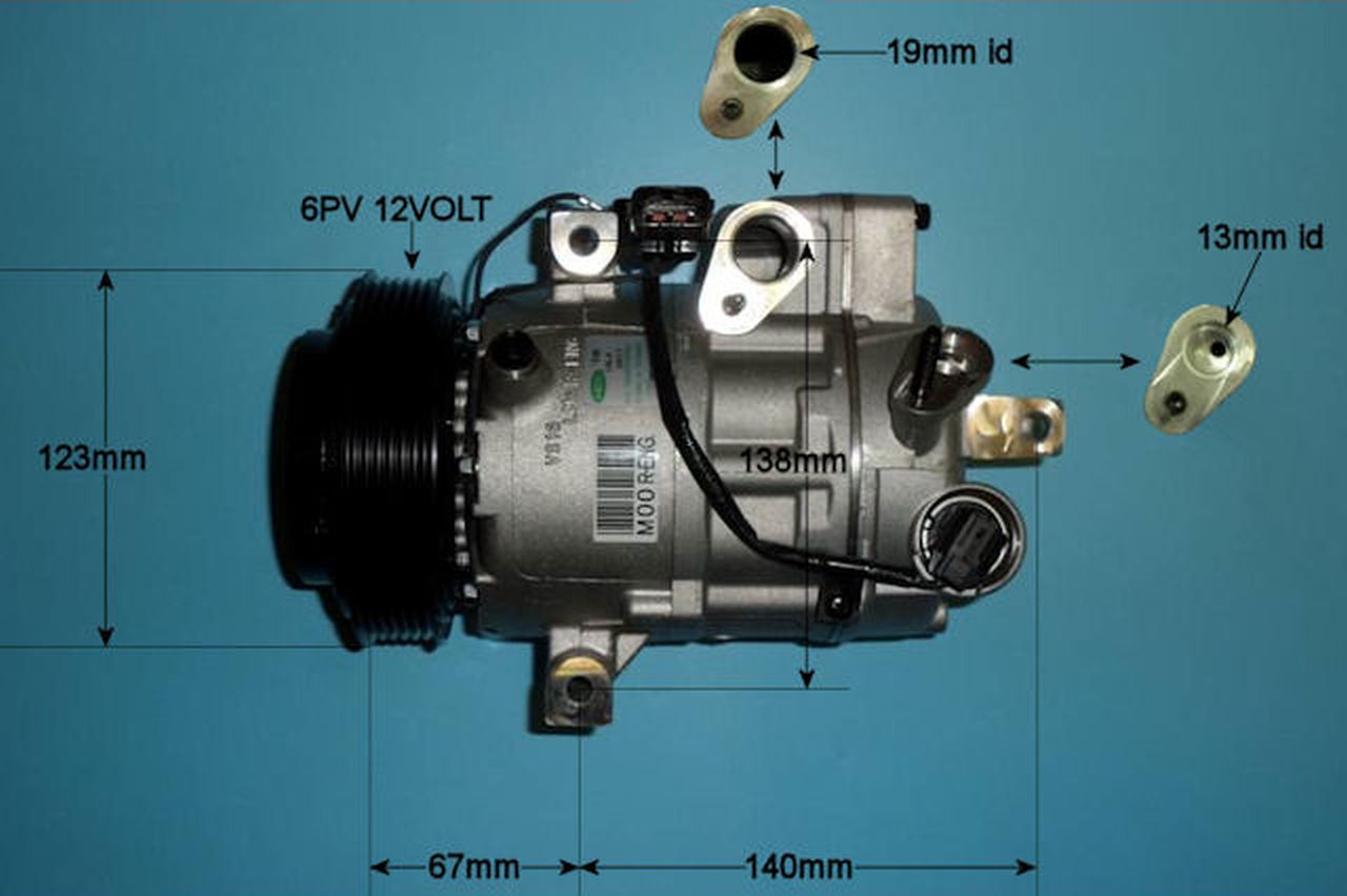 Aircon Compressor Genuine OE VISTEON – AutoAir 14-9773