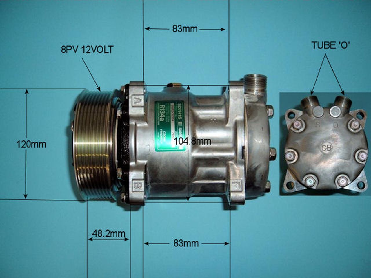 Aircon Compressor Genuine OE – AutoAir SSP015109