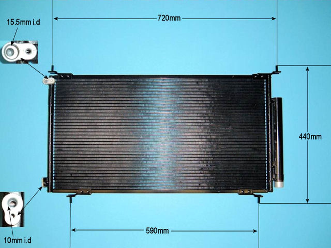Aircon Condenser – AutoAir 16-1042A